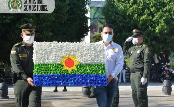 EN EL DÍA DE LA SOBERANÍA COLOMBIANA LA POLICÍA NACIONAL CON MEDIDAS DE SEGURIDAD INTENSIFICO CAMPAÑAS DE PREVENCIÓN. EN EL DÍA DE LA SOBERANÍA COLOMBIANA LA POLICÍA NACIONAL CON MEDIDAS DE SEGURIDAD INTENSIFICO CAMPAÑAS DE PREVENCIÓN.