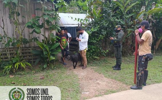 LA POLICIA REFUERZA LA SEGURIDAD EN LA COMUNIDAD INDÍGENA SAN SEBASTIAN LA POLICIA REFUERZA LA SEGURIDAD EN LA COMUNIDAD INDÍGENA SAN SEBASTIAN