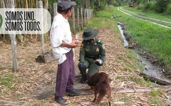 EL GRUPO DE PROTECCIÓN AMBIENTAL Y ECOLÓGICA PATRULLA LAS CALLES DE LETICIA EN BENEFICIO DE LOS ANIMALES DURANTE COVID19 EL GRUPO DE PROTECCIÓN AMBIENTAL Y ECOLÓGICA PATRULLA LAS CALLES DE LETICIA EN BENEFICIO DE LOS ANIMALES DURANTE COVID19