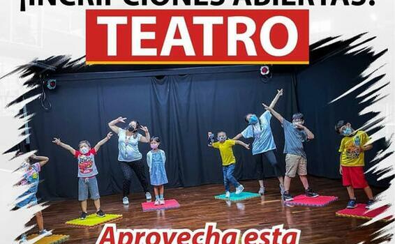 INSCRIPCIONES ABIERTAS PARA TEATRO DE NIÑOS