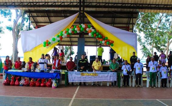 Celebración de los 76 años de la Junta de Acción Comunal en Puerto Nariño Celebración de los 76 años de la Junta de Acción Comunal en Puerto Nariño