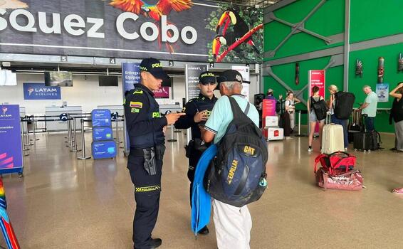 Prevención y control en el Aeropuerto Alfredo Vásquez Cobo de Leticia