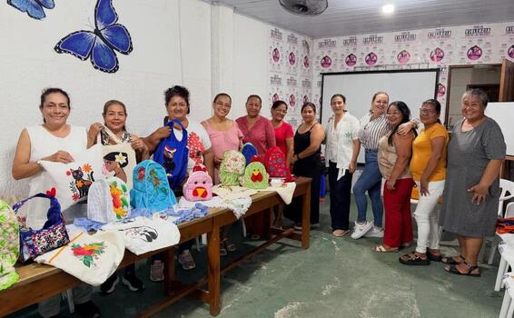 Culmina con éxito curso de formación para mujeres en Leticia