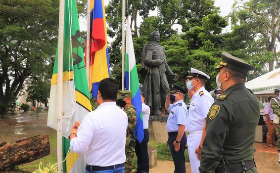 Fuerza Pública participó en la celebración del aniversario de Leticia, Amazonas