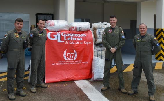 Con proyecto productivo Fuerza Aérea Colombiana, reitera su compromiso con la Amazonía