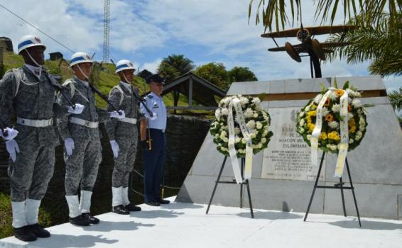Homenaje al 87° aniversario de la Batalla de Tarapacá fue liderado por la Fuerza Aérea Colombiana