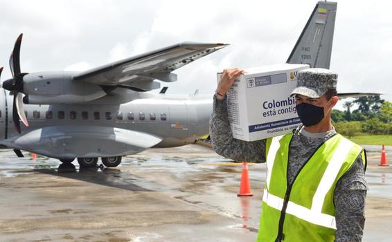 Más ayudas para el Amazonas fueron transportadas por su Fuerza Aérea para enfrentar el Covid-19 Más ayudas para el Amazonas fueron transportadas por su Fuerza Aérea para enfrentar el Covid-19