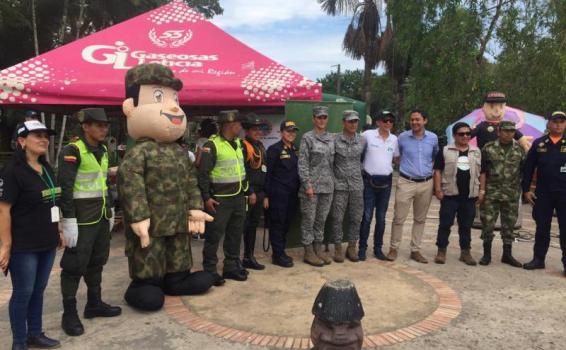 Grupo Aéreo del Amazonas participa en la tercera Jornada de Recolección de Residuos de Posconsumo