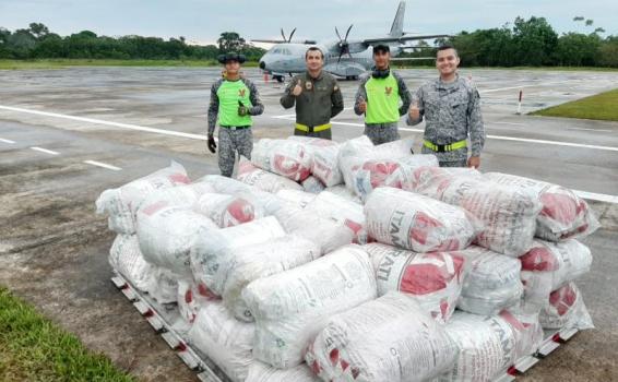 Con proyecto productivo Fuerza Aérea Colombiana busca minimizar la contaminación en el Amazonas Con proyecto productivo Fuerza Aérea Colombiana busca minimizar la contaminación en el Amazonas