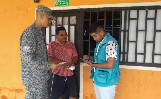 Fuerza Aérea Colombiana realiza campañas de sensibilización para la prevención del dengue en Leticia Fuerza Aérea Colombiana realiza campañas de sensibilización para la prevención del dengue en Leticia