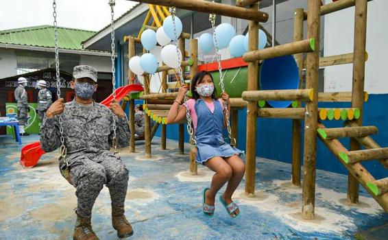 Programa "Plan Corazón Amigo" aporta al desarrollo integral de niños y niñas en Leticia