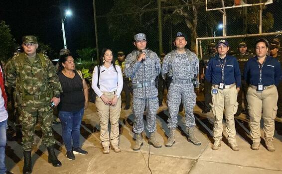 El Humarizal, lugar de encuentro de las Fuerzas Militares y Policía en la estrategia de mi ‘Barrio Seguro’