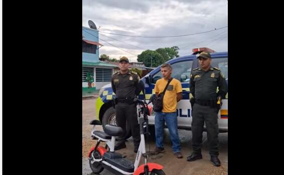 Policía Nacional recupera motocicleta eléctrica hurtada en el Amazonas