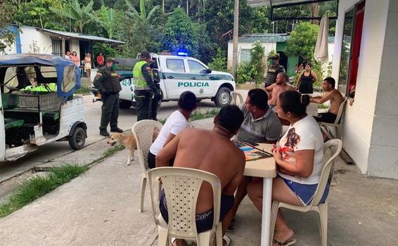 ADELANTAMOS ACTIVIDADES DE CONTROL EN TOQUE DE QUEDA DURANTE EL FIN DE SEMANA EN LETICIA AMAZONAS