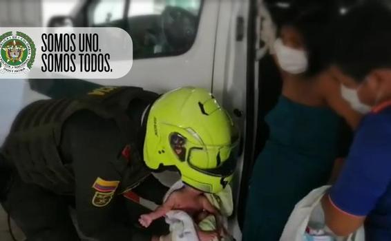 POLICÍA ATIENDE PARTO, UNA PERSPECTIVA DE VIDA ENTRE LA CRISIS DEL COVID-19 EN EL DEPARTAMENTO DE AMAZONAS
