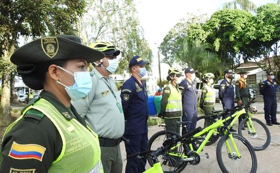 552 Policías, desplegados en el departamento para el Plan "Semana Santa Segura y con Autocuidado" 552 Policías, desplegados en el departamento para el Plan "Semana Santa Segura y con Autocuidado"