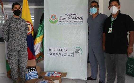 Hospital San Rafael de Leticia, recibe donación que beneficiará la atención médica en el Amazonas