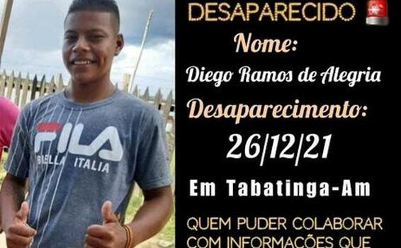 Benjaminense desaparece em Tabatinga