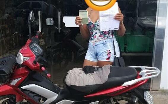 Moto roubada é recuperada pela Polícia Militar Moto roubada é recuperada pela Polícia Militar