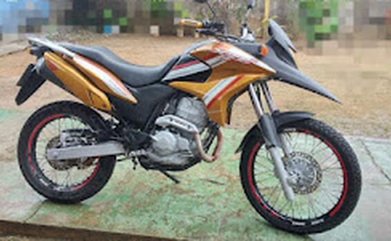 Motocicleta roubada em latrocínio Motocicleta roubada em latrocínio