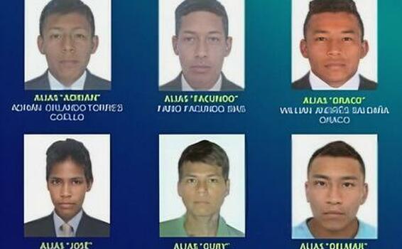 LOS DELINCUENTES MÁS BUSCADOS DEL AMAZONAS LOS DELINCUENTES MÁS BUSCADOS DEL AMAZONAS