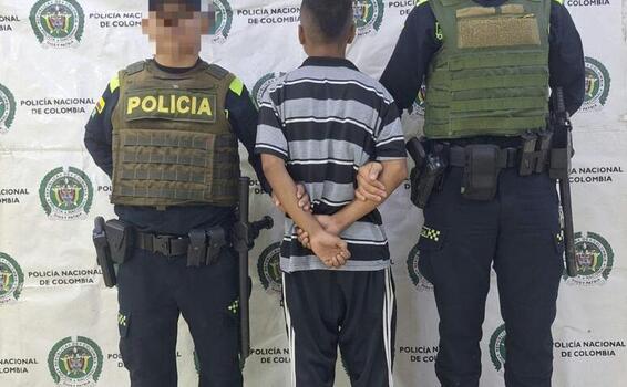 Capturado por el delito de fabricación, tráfico y porte de estupefacientes en el Amazonas