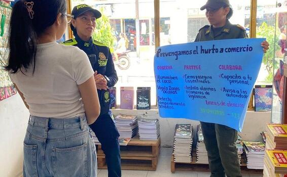 Policía Nacional adelanta campañas de prevención contra el hurto a comercio en el Amazonas Policía Nacional adelanta campañas de prevención contra el hurto a comercio en el Amazonas