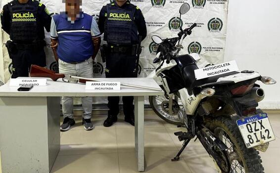 CAPTURADO CIUDADANO EXTRANJERO POR PORTE ILEGAL DE ARMA DE FUEGO EN EL AMAZONAS