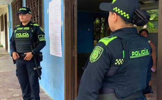 Policía Nacional en el Amazonas garantizó seguridad durante elecciones de Juntas de Acción Comunal en el municipio de Leticia 