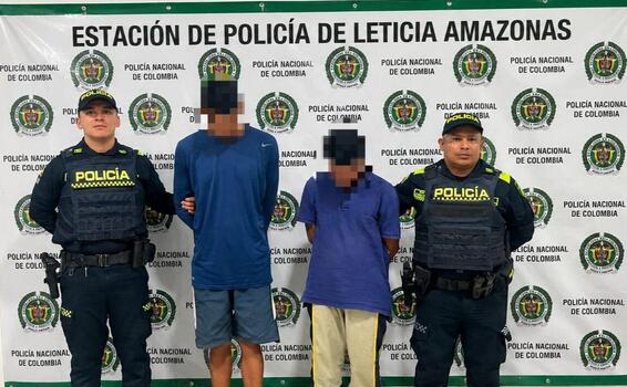 La policía en el Amazonas captura a dos ciudadanos en flagrancia por lesiones personales en el municipio deLeticia La policía en el Amazonas captura a dos ciudadanos en flagrancia por lesiones personales en el municipio deLeticia