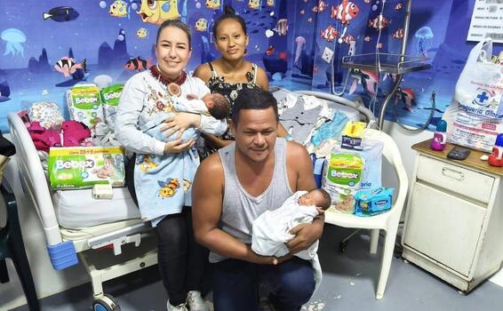 Solidaridad transforma vidas gemelos de El Vergel reciben ayudas y son dados de alta en Leticia Solidaridad transforma vidas gemelos de El Vergel reciben ayudas y son dados de alta en Leticia