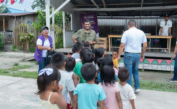 Jornada de integración y bienestar benefició a niños y niñas de la comunidad indígena de Nazareth