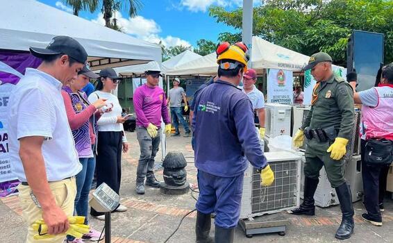 Novena Jornada de Recolección de Residuos Posconsumo en Leticia