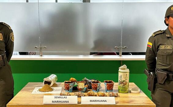 La Policía Nacional halló marihuana camuflada en productos comestibles en Leticia La Policía Nacional halló marihuana camuflada en productos comestibles en Leticia