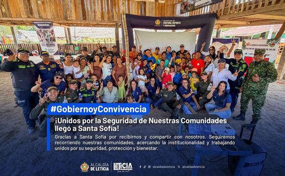  ¡Unidos por la Seguridad de Nuestras Comunidades llegó a Santa Sofía!