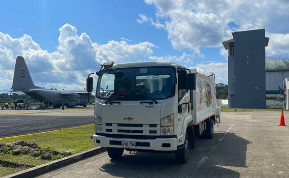 Apoyo aéreo permitirá mejorar la recolección de residuos sólidos en el Amazonas