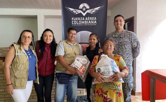 Comunidades indígenas del Amazonas son beneficiadas con entrega de alimentos y juguetes