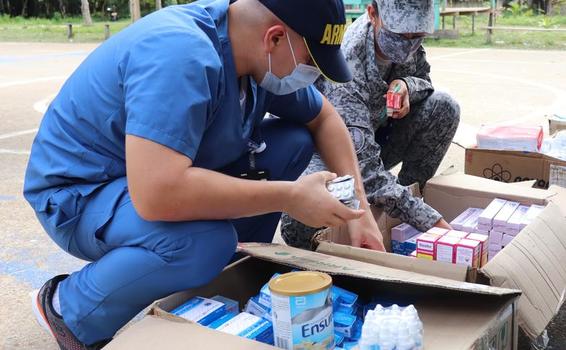 Jornada de salud fue apoyada por su Fuerza Aérea Colombiana en el Amazonas