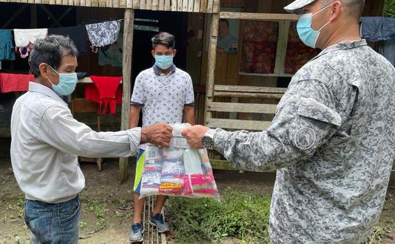 Kits de aseo para familias vulnerables de Leticia, Amazonas