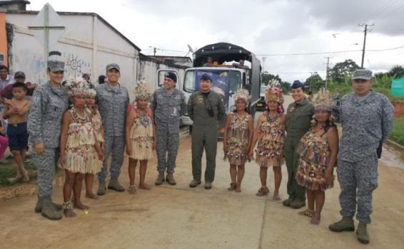 Madres celebraron junto a la Fuerza Aérea Colombiana en el Amazonas