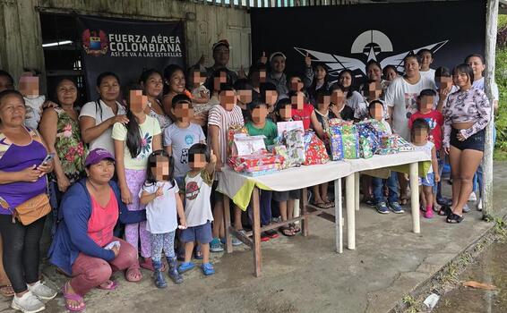 Operación Gratitud brinda alegría y sonrisas a las comunidades del Amazonas