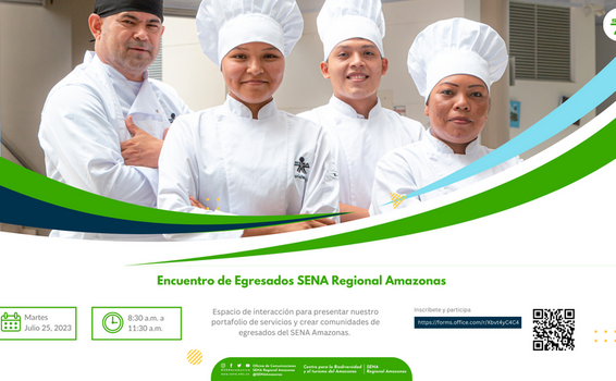 Participa en nuestro Encuentro de Egresados 2023 del SENA Amazonas Participa en nuestro Encuentro de Egresados 2023 del SENA Amazonas