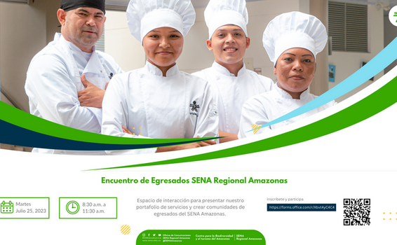 Participa en nuestro Encuentro de Egresados 2023 del SENA Amazonas