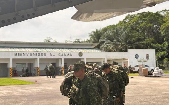 Capacidades aéreas garantizan el Plan Democracia 2026 en el Amazonas