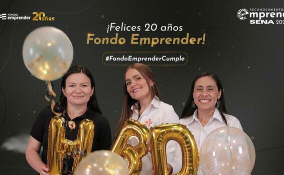 Fondo Emprender: 20 años cumpliendo los sueños de  emprendedores colombianos