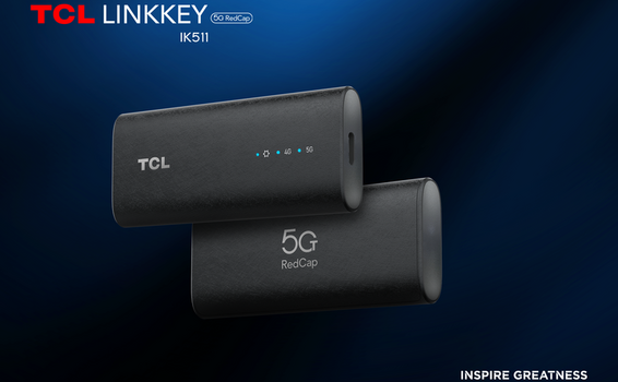 TCL presenta TCL LINKKEY IK511, el primer Dongle 5G RedCap con sistema módem-RF 5G Snapdragon X35