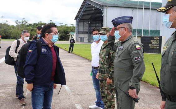 Ministro de Salud visitó el Amazonas y fue recibido por el GAAMA