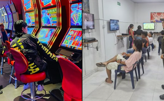 EN EL MARCO DE LA SEMANA MAYOR, LA PROTECCION PONAL, DESPLEGÓ ACCIONES DE CONTROL EN CASINOS Y SALAS DE VIDEOJUEGOS DE LETICIA, CON EL FIN DE EVITAR EL INGRESO Y CONSUMO DE BEBIDAS EMBRIAGANTES POR PARTE DE NIÑOS, NIÑAS Y ADOLESCENTES.