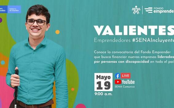 🔴 #Conéctate | 🤩💰Si eres un emprendedor o emprendedora con discapacidad y quieres crear empresa con el #FondoEmprenderSENA, ¡esta es tu oportunidad! 🔴 #Conéctate | 🤩💰Si eres un emprendedor o emprendedora con discapacidad y quieres crear empresa con el #FondoEmprenderSENA, ¡esta es tu oportunidad!