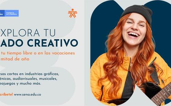  😍🍊¡Exploremos juntos tu lado creativo! Con los #CursosCortosSENA tenemos una oferta completa y variada para cualquier perfil. 📷🎵Fotografía, artes plásticas, diseño, comercio, turismo, música, joyería, moda, videojuegos y mucho más. ¡Inscríbete! 🎭✍️ 